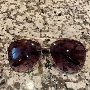 Quay aviator glasses